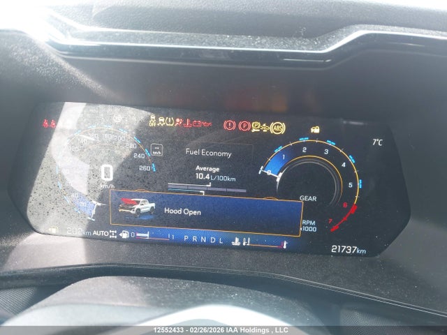 12552433 :رقم المزاد ، 1GCPTDEK0R1266729 vin ، 2024 Chevrolet Colorado Z71 4wd مزاد بيع