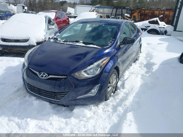 Продаж на аукціоні авто 2014 Hyundai Elantra Gls, vin: 5NPDH4AEXEH455671, номер лоту: 12552459