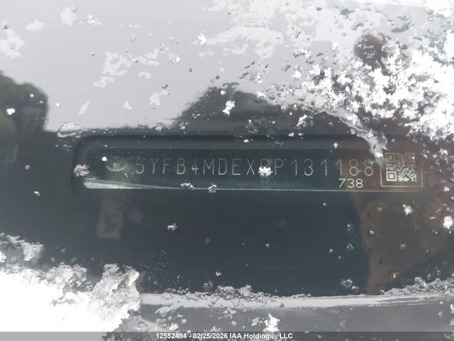12552484 :رقم المزاد ، 5YFB4MDEXRP131188 vin ، 2024 Toyota Corolla مزاد بيع