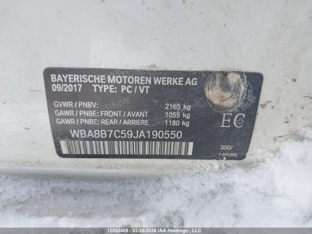 Aukcja sprzedaży 2018 Bmw 340 340i Xdrive, vin: WBA8B7C59JA190550, numer aukcji: 12552485