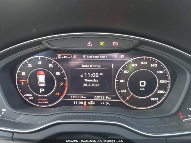 WA1FNAFY0J2090393 Audi Q5 2.0t Technik