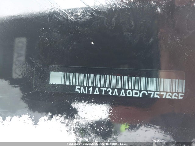 12552566 :رقم المزاد ، 5N1AT3AA9PC757665 vin ، 2023 Nissan Rogue مزاد بيع