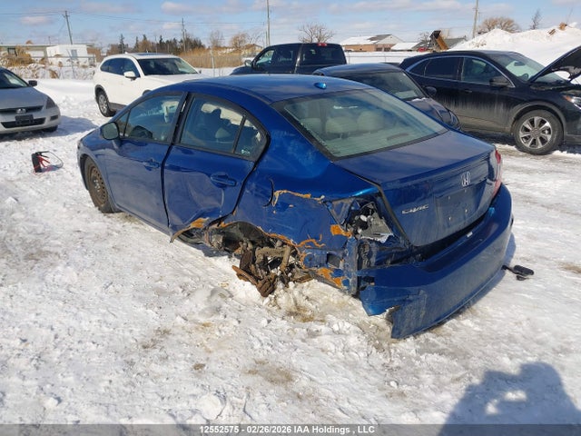 Aukcja sprzedaży 2012 Honda Civic Exl, vin: 2HGFB2F9XCH006007, numer aukcji: 12552575