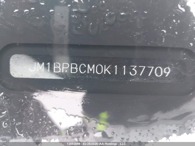 JM1BPBCM0K1137709 Mazda MAZDA3