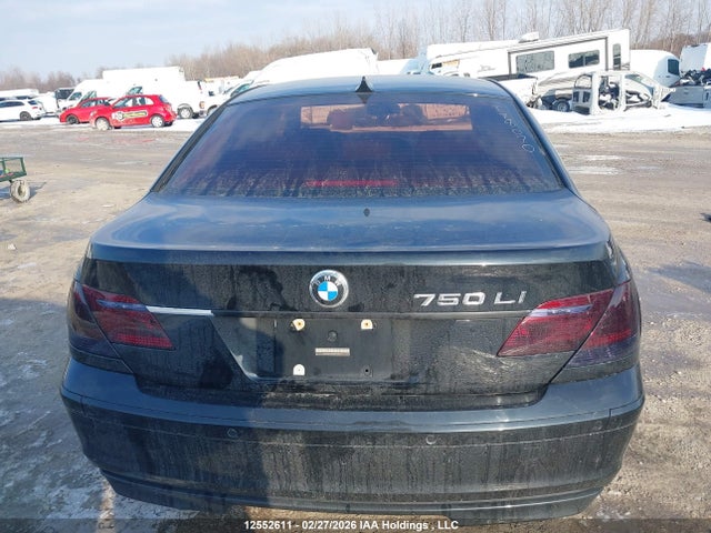 12552611 :رقم المزاد ، WBAHN83578DT78070 vin ، 2008 Bmw 750li مزاد بيع