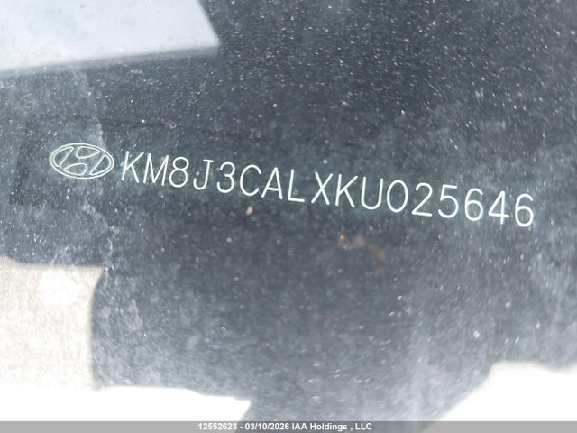 KM8J3CALXKU025646 Hyundai Tucson Ultimate