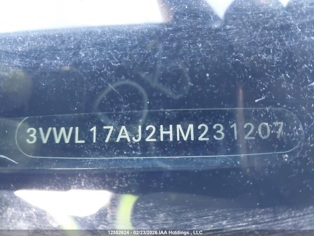 3VWL17AJ2HM231207 Volkswagen Jetta Sel/sel Premium