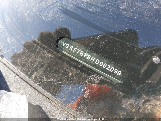 WVGRF7BP8HD002099 Volkswagen Touareg Wolfsburg