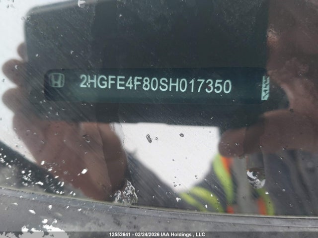 2HGFE4F80SH017350 Honda Civic