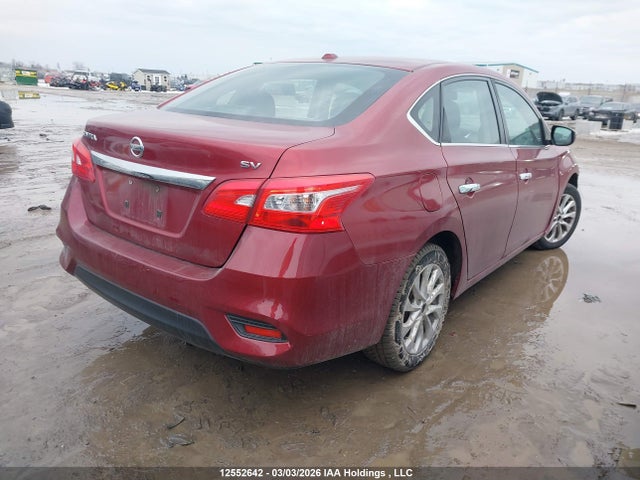 12552642 :رقم المزاد ، 3N1AB7AP1JY310302 vin ، 2018 Nissan Sentra S/sv/sr/sl مزاد بيع