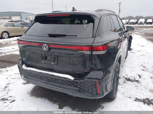 3VVGR7RM9TM055116 Volkswagen Tiguan Se R-line Black