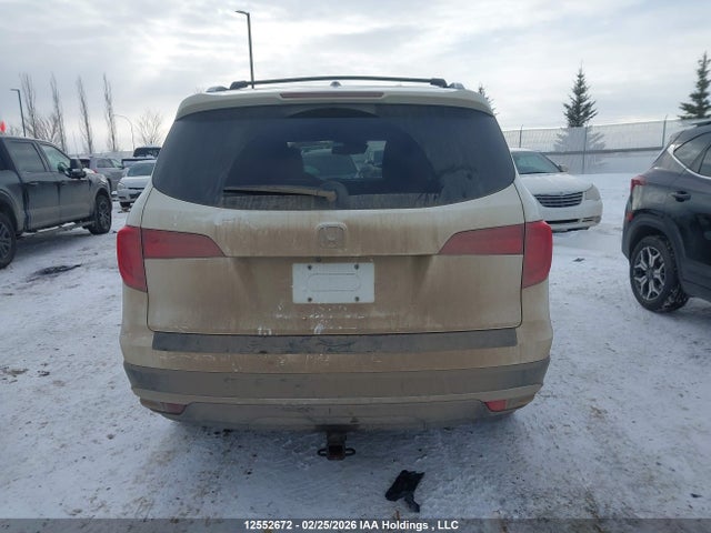 12552672 :رقم المزاد ، 5FNYF6H92JB504866 vin ، 2018 Honda Pilot Touring مزاد بيع