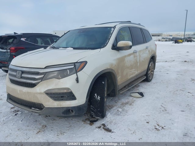 12552672 :رقم المزاد ، 5FNYF6H92JB504866 vin ، 2018 Honda Pilot Touring مزاد بيع