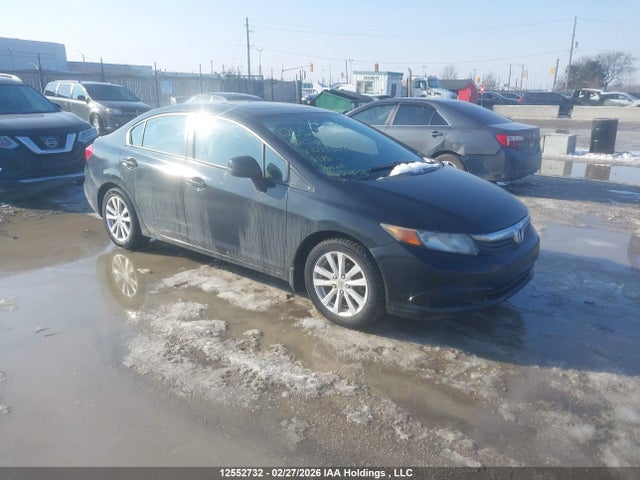 12552732 :رقم المزاد ، 2HGFB2F56CH033329 vin ، 2012 Honda Civic Ex 4dr مزاد بيع