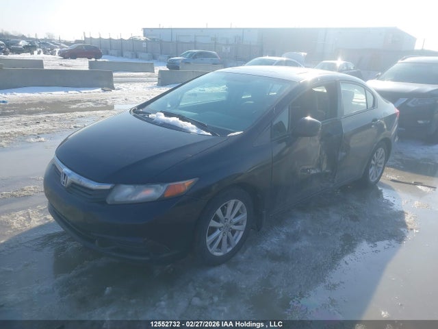 12552732 :رقم المزاد ، 2HGFB2F56CH033329 vin ، 2012 Honda Civic Ex 4dr مزاد بيع