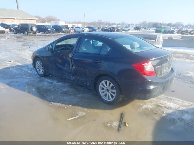 12552732 :رقم المزاد ، 2HGFB2F56CH033329 vin ، 2012 Honda Civic Ex 4dr مزاد بيع