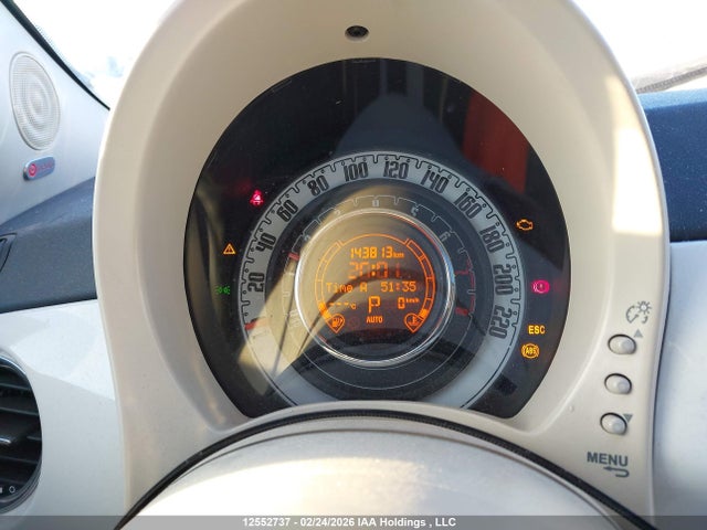 Fiat 500 LOUNGE 2014 3C3CFFCR7ET269359 Image 7