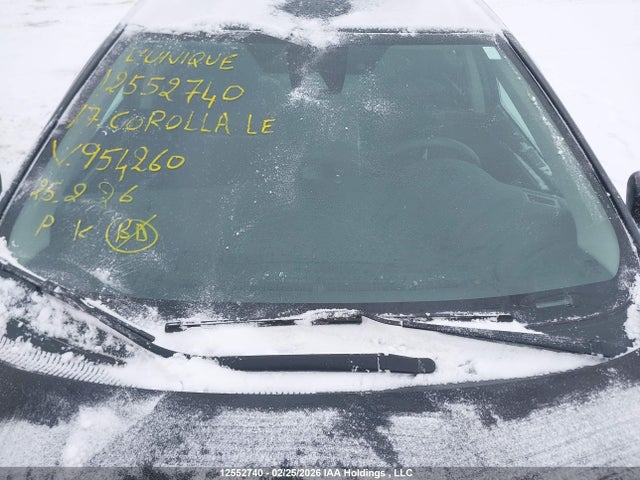 2T1BURHE1HC954260 Toyota COROLLA LE
