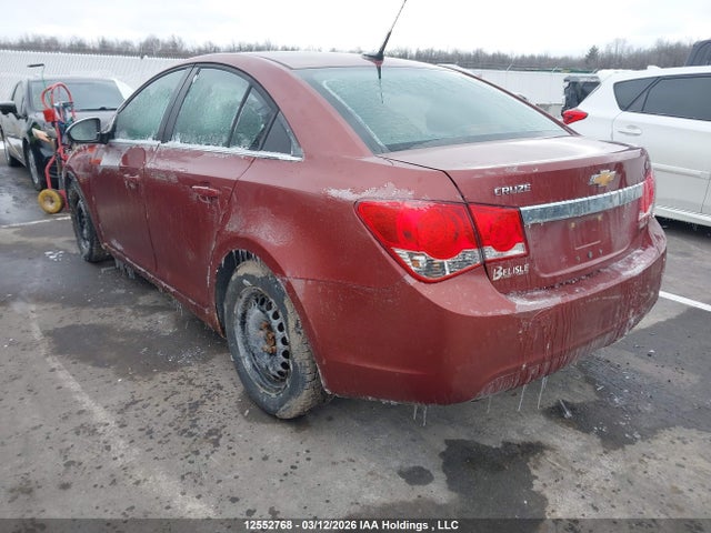12552768 :رقم المزاد ، 1G1PF5SCXC7352332 vin ، 2012 Chevrolet Cruze Lt Turbo مزاد بيع