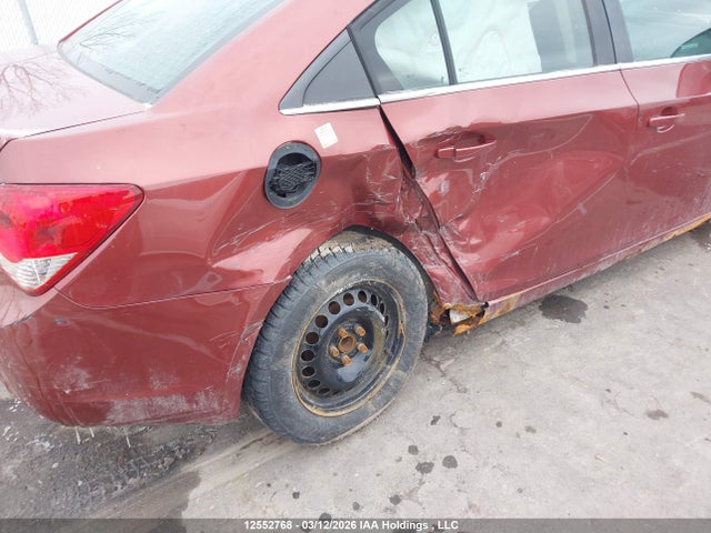 12552768 :رقم المزاد ، 1G1PF5SCXC7352332 vin ، 2012 Chevrolet Cruze Lt Turbo مزاد بيع