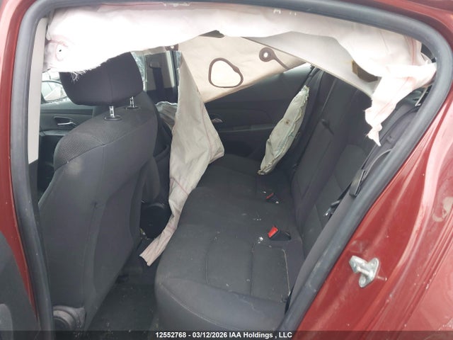 12552768 :رقم المزاد ، 1G1PF5SCXC7352332 vin ، 2012 Chevrolet Cruze Lt Turbo مزاد بيع