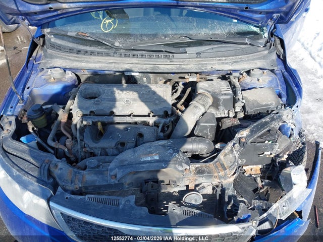 12552774 :رقم المزاد ، KNAFU5A23C5475433 vin ، 2012 Kia Forte5 2.0l Ex مزاد بيع
