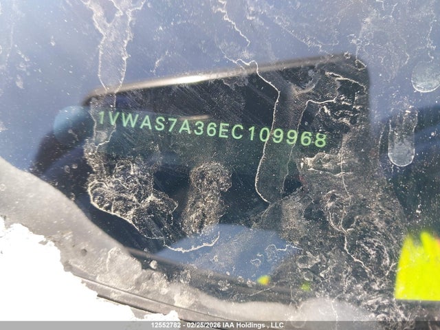 1VWAS7A36EC109968 Volkswagen Passat 1.8 Tsi Trendline