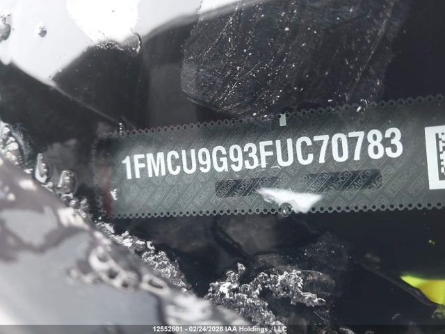1FMCU9G93FUC70783 Ford ESCAPE SE