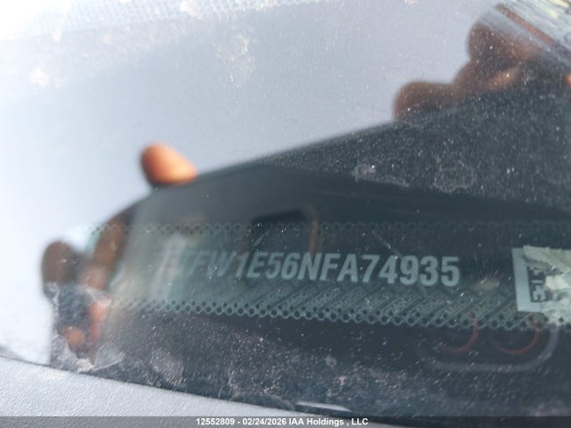 Aukcja sprzedaży 2022 Ford F150 Supercrew, vin: 1FTFW1E56NFA74935, numer aukcji: 12552809