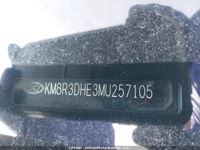KM8R3DHE3MU257105 Hyundai Palisade Luxury 8-passenger Seating