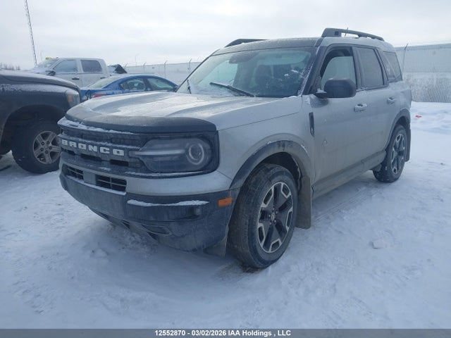 Aukcja sprzedaży 2023 Ford Bronco Sport Outer Banks, vin: 3FMCR9C63PRD72753, numer aukcji: 12552870