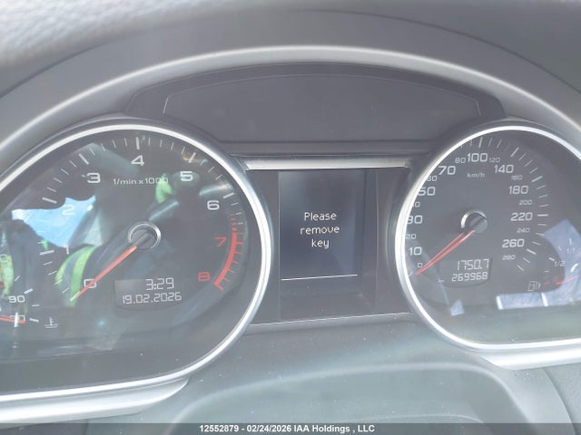 12552879 :رقم المزاد ، WA1AGCFE7CD001206 vin ، 2012 Audi Q7 Prestige مزاد بيع