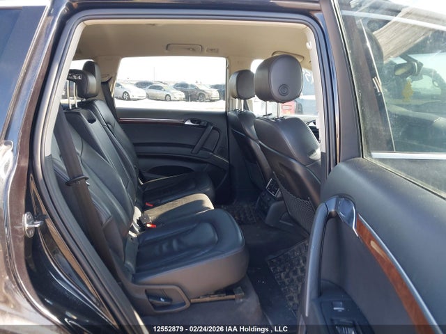 12552879 :رقم المزاد ، WA1AGCFE7CD001206 vin ، 2012 Audi Q7 Prestige مزاد بيع
