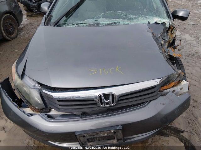 2012 Honda Civic Lx მანქანა იყიდება აუქციონზე, vin: 2HGFB2F4XCH120500, აუქციონის ნომერი: 12552886
