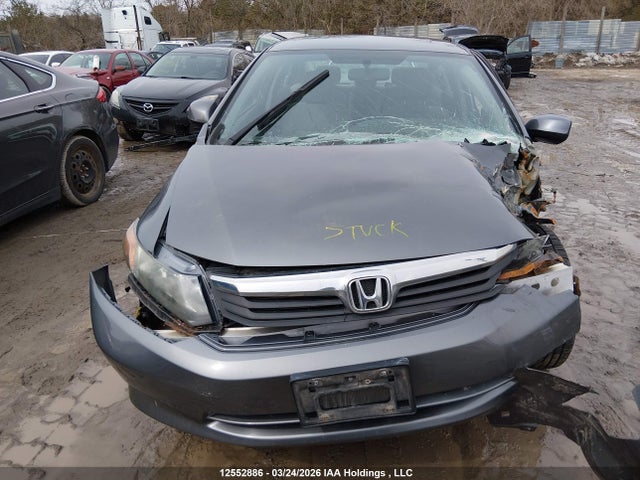 2012 Honda Civic Lx მანქანა იყიდება აუქციონზე, vin: 2HGFB2F4XCH120500, აუქციონის ნომერი: 12552886