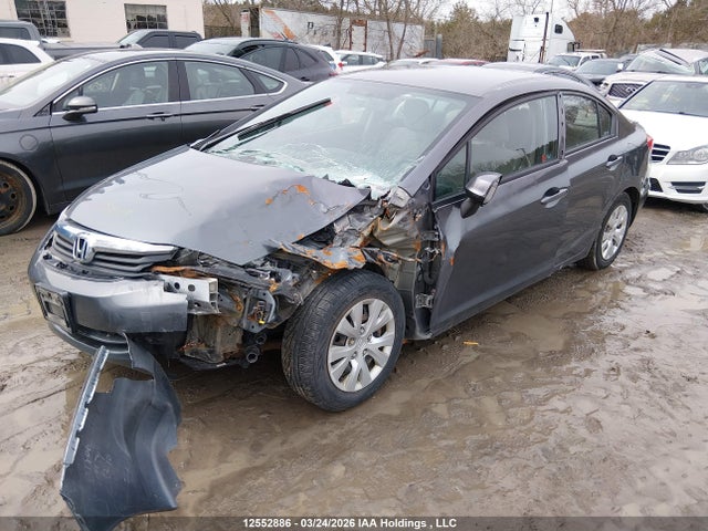 2012 Honda Civic Lx მანქანა იყიდება აუქციონზე, vin: 2HGFB2F4XCH120500, აუქციონის ნომერი: 12552886