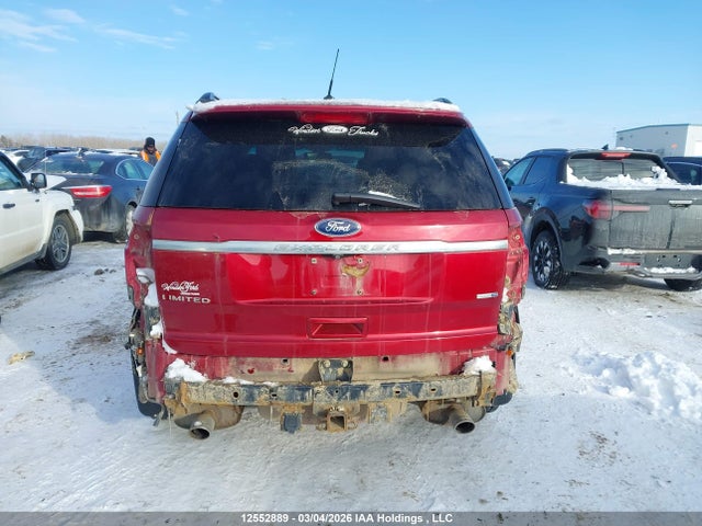 12552889 :رقم المزاد ، 1FM5K8F88FGC18744 vin ، 2015 Ford Explorer Limited مزاد بيع