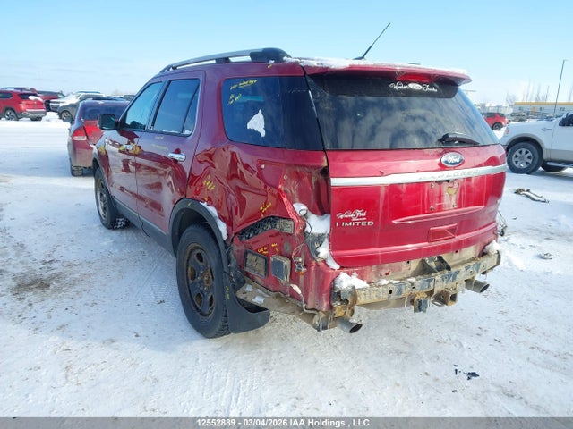 12552889 :رقم المزاد ، 1FM5K8F88FGC18744 vin ، 2015 Ford Explorer Limited مزاد بيع