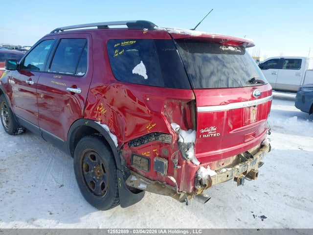 12552889 :رقم المزاد ، 1FM5K8F88FGC18744 vin ، 2015 Ford Explorer Limited مزاد بيع