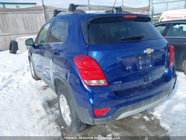 Продаж на аукціоні авто 2017 Chevrolet Trax 1lt, vin: 3GNCJLSB2HL183546, номер лоту: 12552923