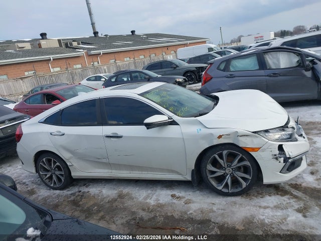 Продаж на аукціоні авто 2019 Honda Civic Touring, vin: 2HGFC1F9XKH101012, номер лоту: 12552924