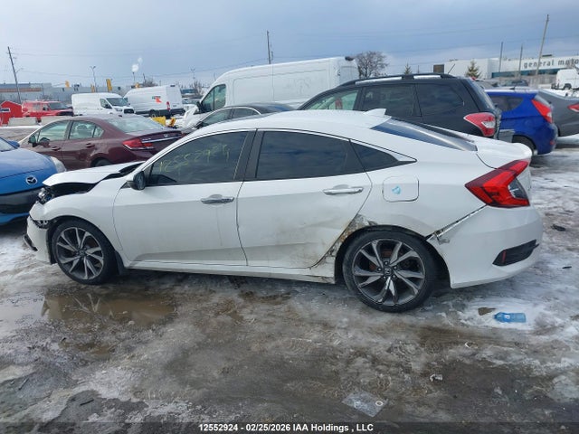 Продаж на аукціоні авто 2019 Honda Civic Touring, vin: 2HGFC1F9XKH101012, номер лоту: 12552924
