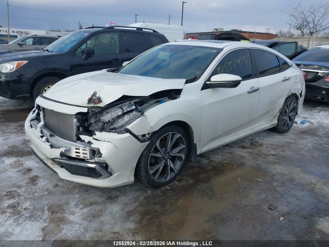 Продаж на аукціоні авто 2019 Honda Civic Touring, vin: 2HGFC1F9XKH101012, номер лоту: 12552924