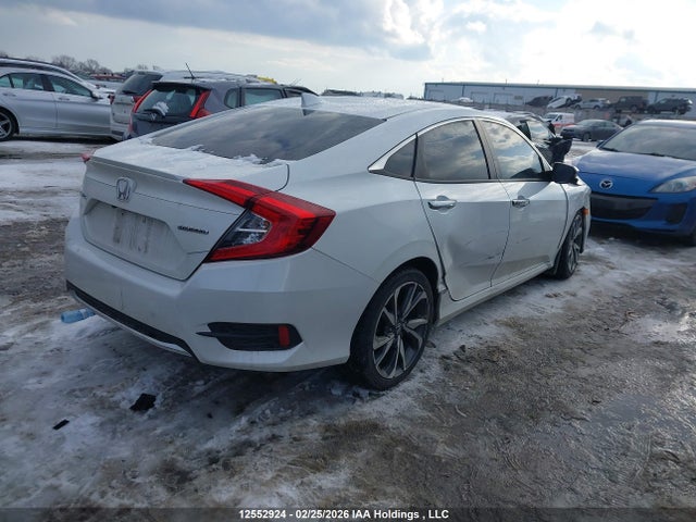 Продаж на аукціоні авто 2019 Honda Civic Touring, vin: 2HGFC1F9XKH101012, номер лоту: 12552924