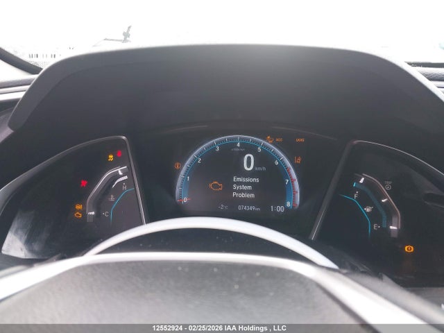 Продаж на аукціоні авто 2019 Honda Civic Touring, vin: 2HGFC1F9XKH101012, номер лоту: 12552924