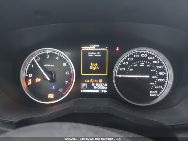 Aukcja sprzedaży 2019 Subaru Forester Premium, vin: JF2SKEGC8KH583455, numer aukcji: 12552950
