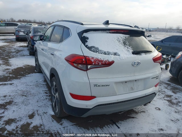 Продаж на аукціоні авто 2017 Hyundai Tucson Ultimate, vin: KM8J3CA28HU396501, номер лоту: 12552957