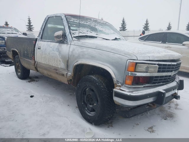 12552980 :رقم المزاد ، 2GCEK14K8L1103063 vin ، 1990 Chevrolet Gmt-400 K1500 مزاد بيع