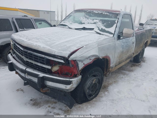 12552980 :رقم المزاد ، 2GCEK14K8L1103063 vin ، 1990 Chevrolet Gmt-400 K1500 مزاد بيع