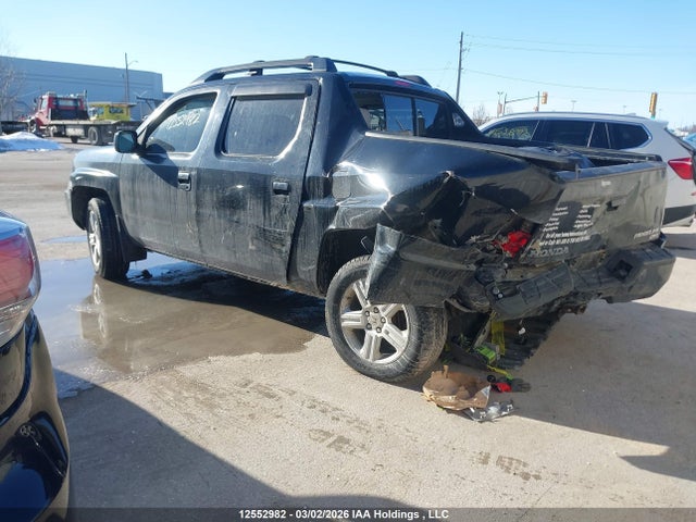 12552982 :رقم المزاد ، 5FPYK1F57BB501422 vin ، 2011 Honda Ridgeline Ex-l/vp مزاد بيع